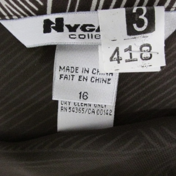 Nygard Asymmetrical Midi Skirt, Size 16 - Picture 9 of 10